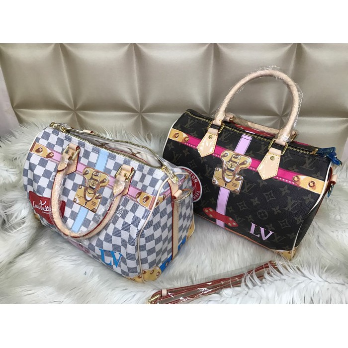 LV SPEEDY TRUNK SERAT AIR BISA MATENG 30CM