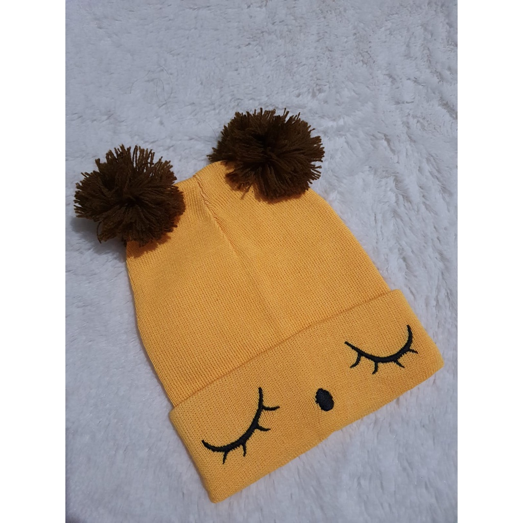 topi POMPOM SLEEP EYES