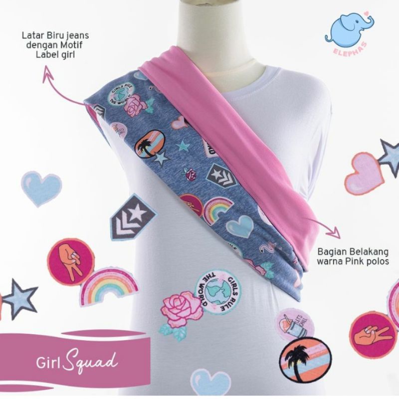 Gendongan Kaos Geos Elephas