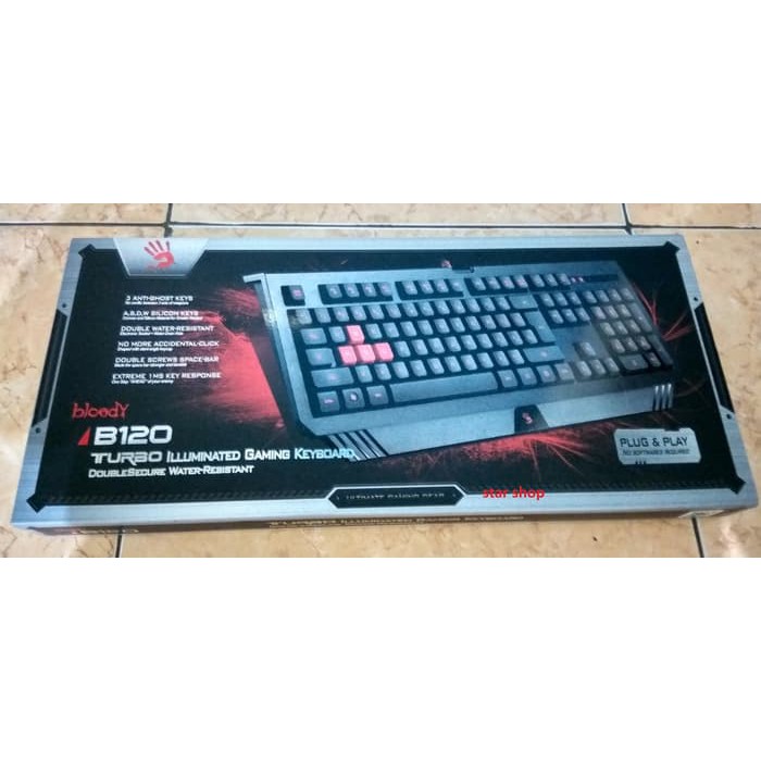 "Bloody Keyboard Gaming B120"