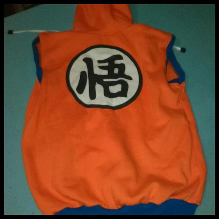 dragon ball hoodie orange