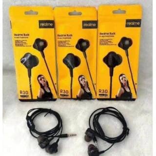 (NC) Headset Handsfree Earphone Realme R30 / R50 / Ruds 2 / Buds 2 Plus