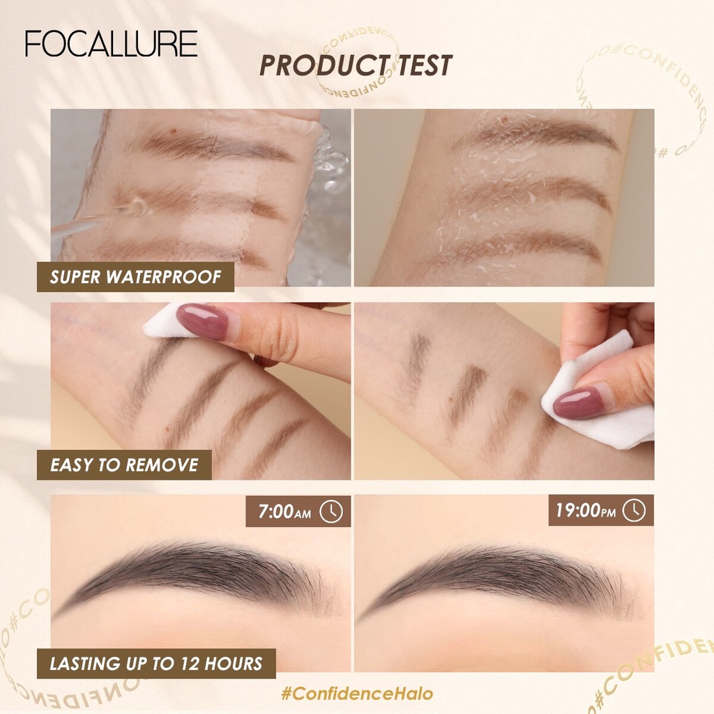 FOCALLURE Eyebrow Pencil Silky Shaping Waterproof Eyebrow FOCALLURE Pensi Alis FOCALLURE Pensil Alis FOCALLUR