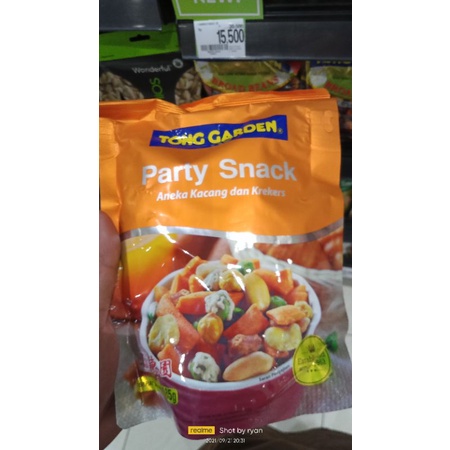 

tong garden party snack 40 gram
