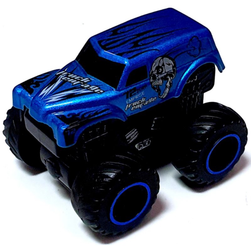 Mainan Diecast Alloy Car Jeep Monster Truck Isi 4 pec