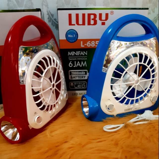Lampu kipas emergency luby bisa nyala waktu mati lampu
