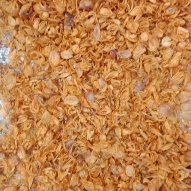 

Bawang goreng asli. ukuran 1000g