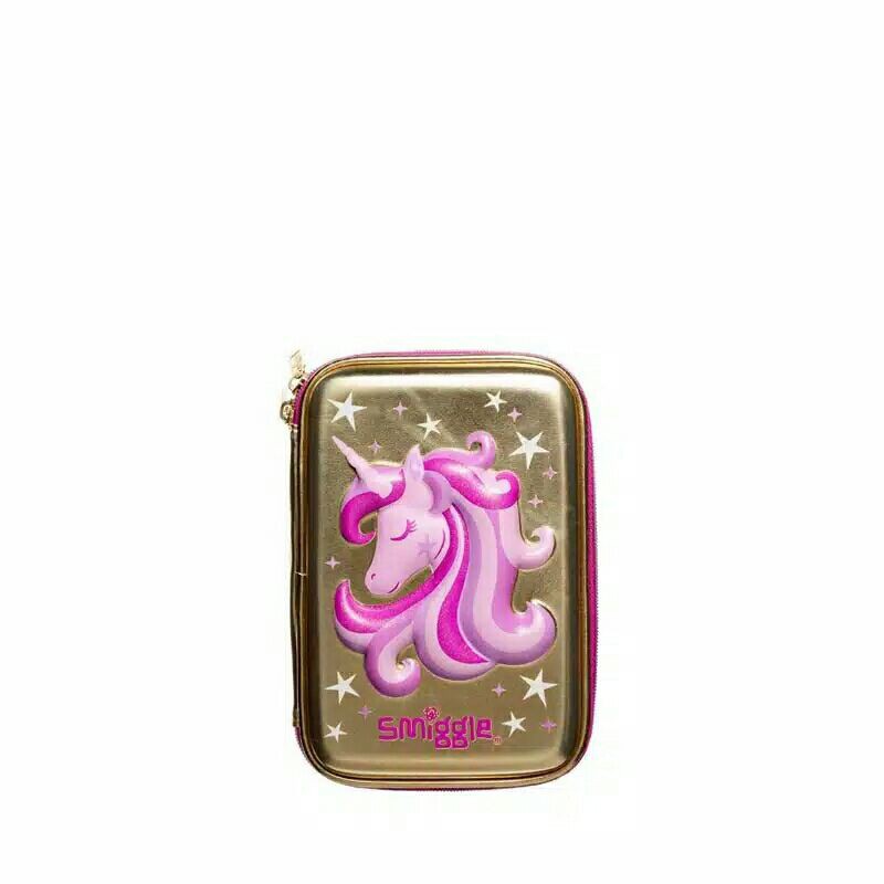 

Smiggle Pencil Case Pony Gold Hardtop