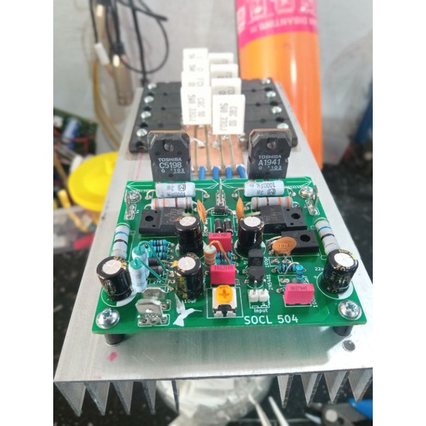KIT DRIVER 504 + 4 SET FINAL THOSIBA ORIGINAL PCB DOBELLAYER DRIVER BALAP KARAKTER MANTAB TGGL COLOK