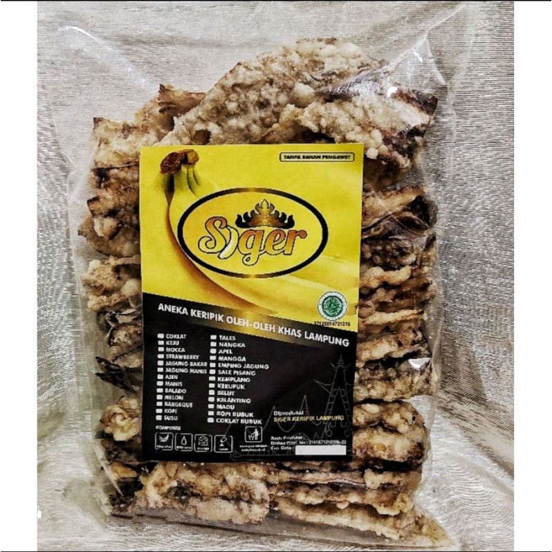 

Sale Pisang Siger Khas Lampung Netto. 250Gram