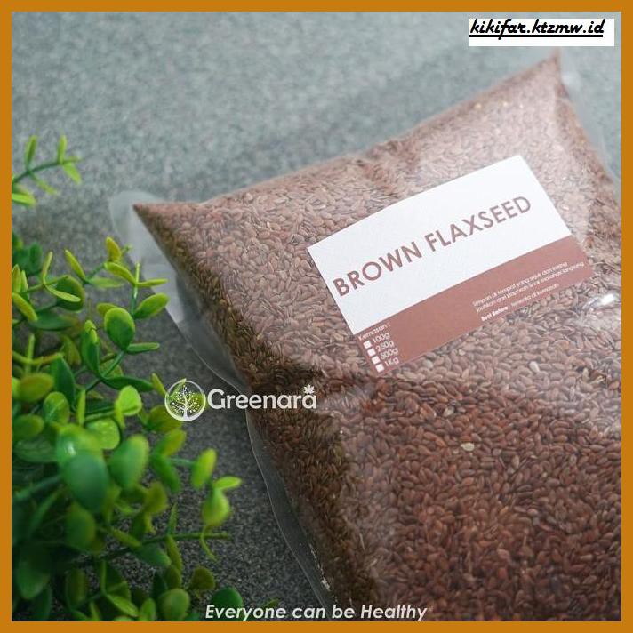 

GNIREKDOOF- NATURAL BROWN FLAXSEED 250GR -ORIGINAL.