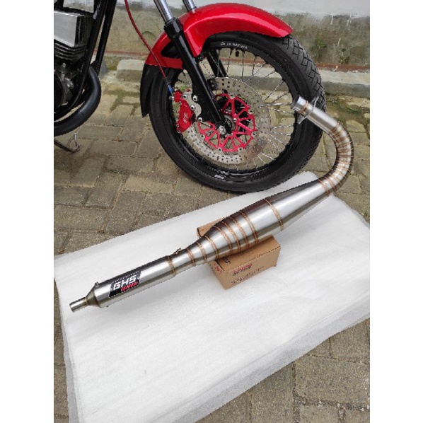 Knalpot GHS RX KING Kolong Python Stainles SE [ Spesial Edition ] Super Garing Istimewa
