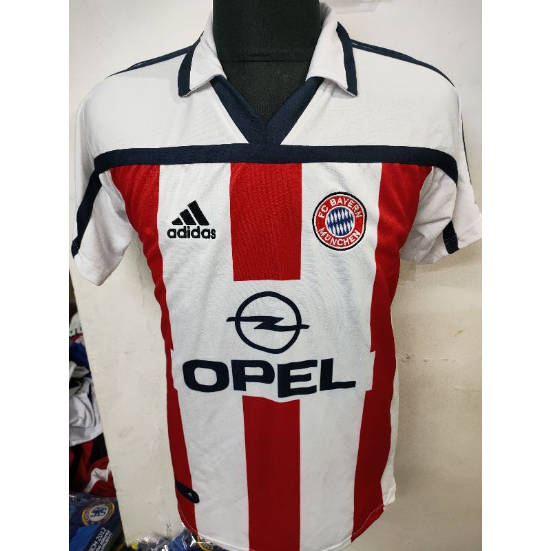 jersey retro bayern munchen 2000 away