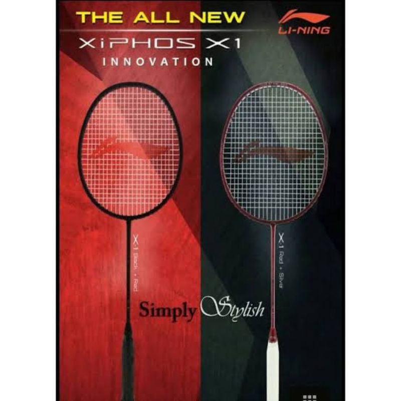 Jual Raket Badminton Lining Xiphos X1 Original Shopee Indonesia