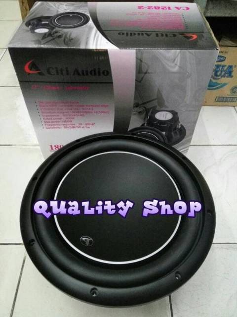 SUBWOOFER BADAK CITYAUDIO 12 INCH 1800  WATT ORIGINAL