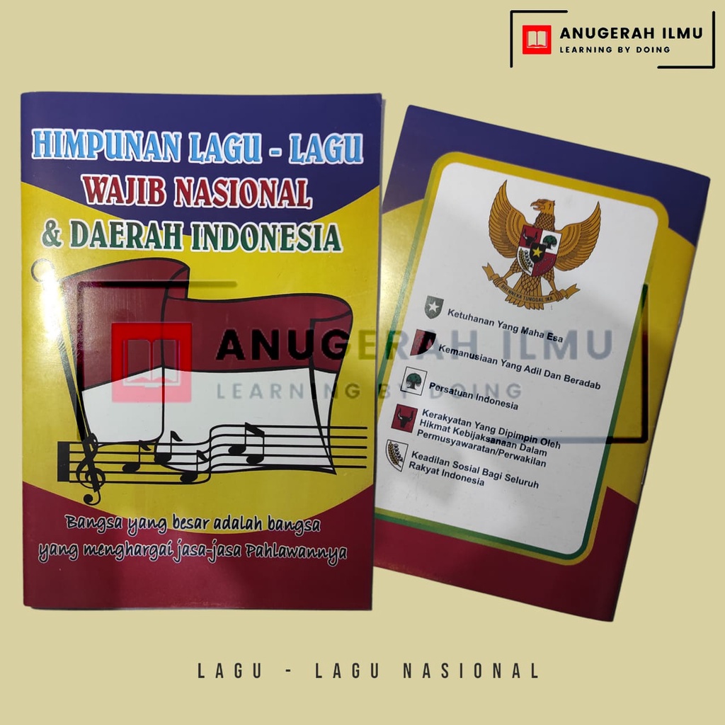 Jual Kumpulan Lagu Wajib Nasional Dan Daerah Indonesia / Lagu Wajib