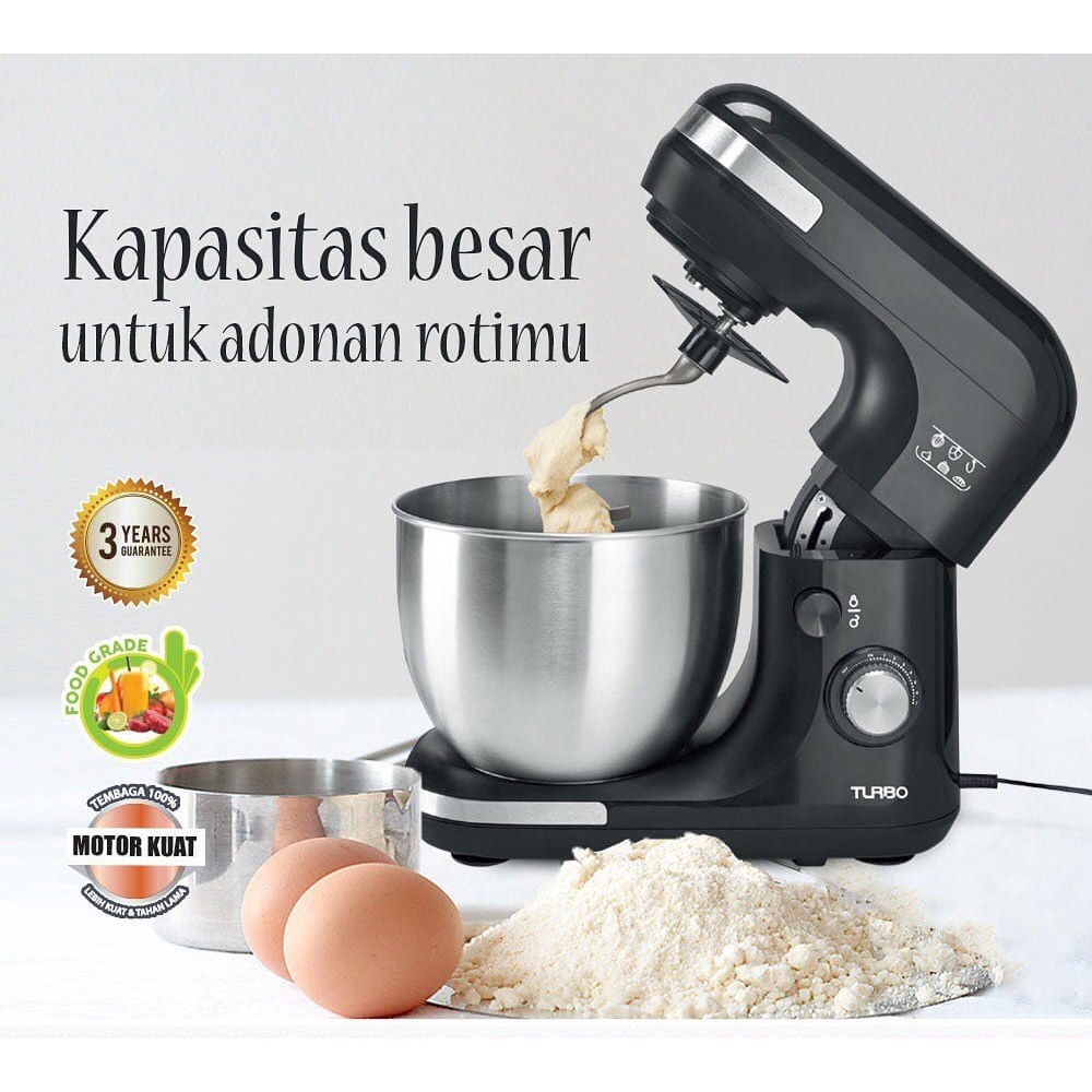 TURBO Mixer Grande EHM 9595 / Stand Mixer Roti / Mixer Besar - 5 Liter