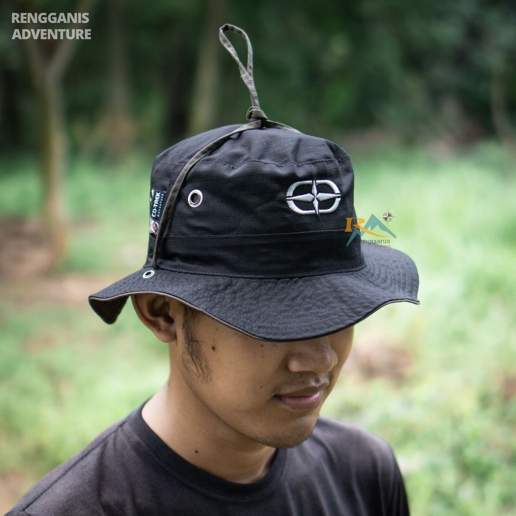TOPI RIMBA CO TREK X2 TOPI BOLAK BALIK TOPI LAPANGAN MEMANCING OUTDOOR GUNUNG LOKAL HIKING