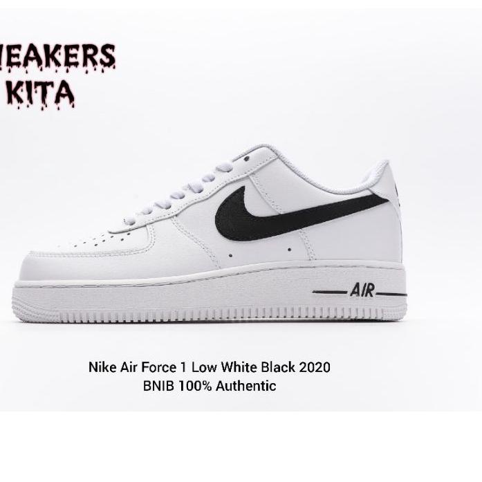 womens air force 1 white with black swoosh