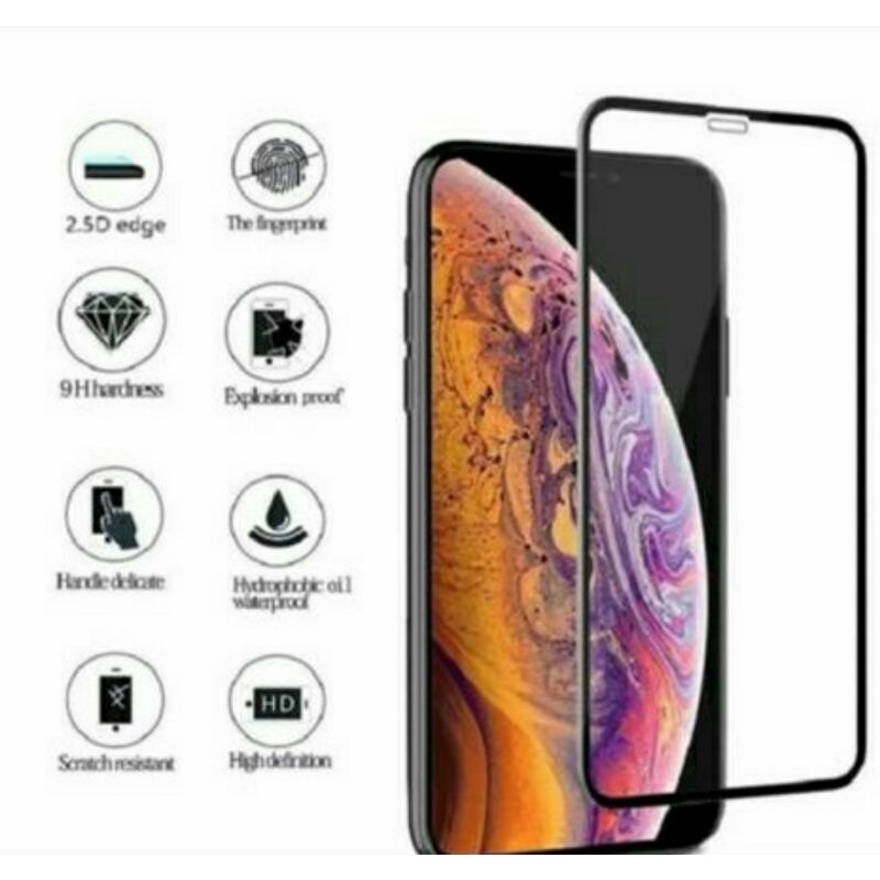 Anti Gores Tempered Glass apple Iphone 11 Full Frame