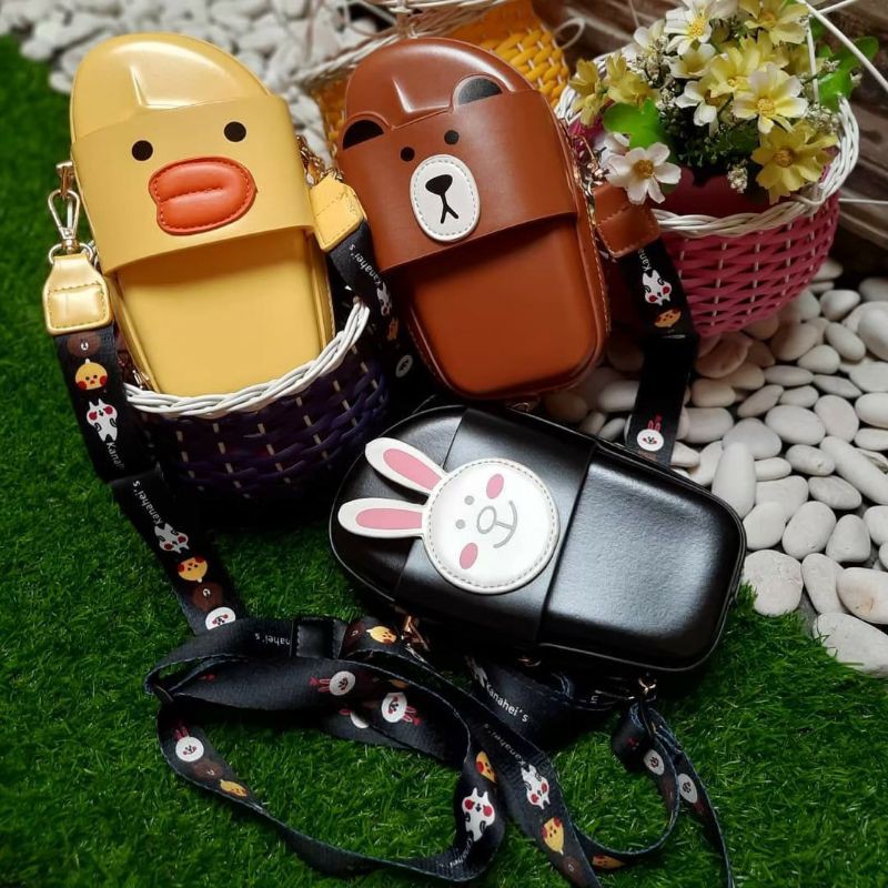 Tas Murah Unik Jimshoney Sally Selly Mini Bag Original Jims Honey - Sling Bag Korea Trendy Lucu Seli