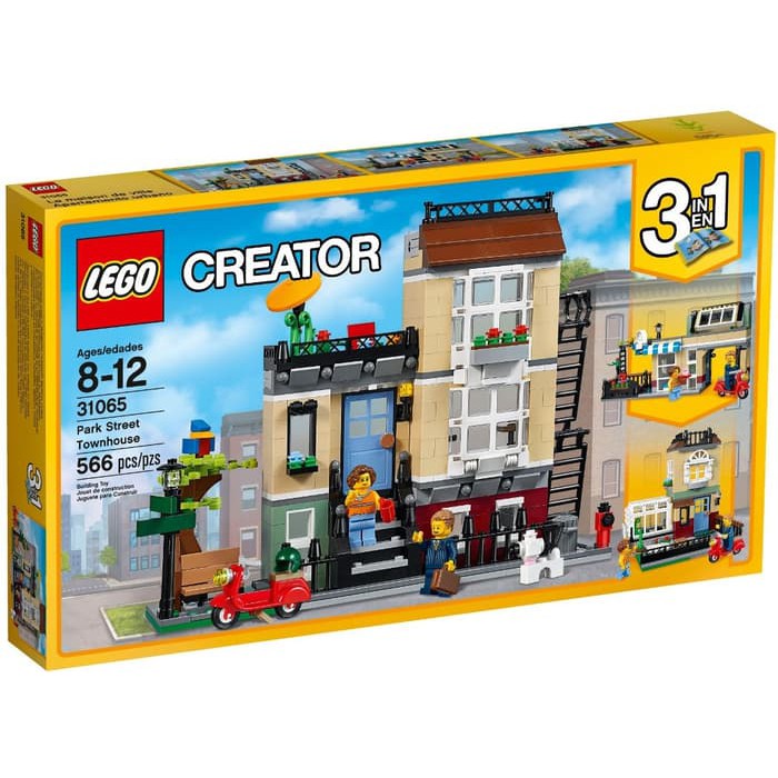 mkmn-982 Lego Creator 3in1 31065 Park Street Townhouse