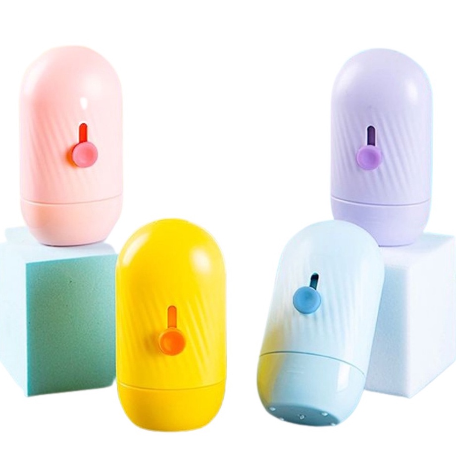 LITTLE MOLLY | [FREE TINTA REFIL] Stamp Roller 2in1 Stempel Penghapus Data Identitas Resi Paket