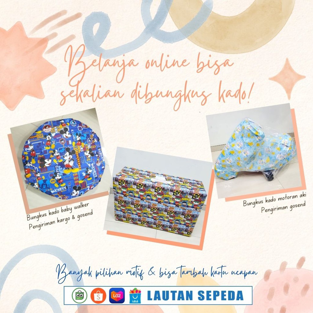

Bungkus Kado Ukuran Besar Untuk Wrapping Motif Cewe Cowo Dibungkus Plastik Merk Sansan Wawa