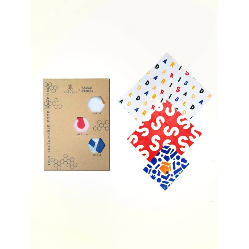 

BOENKUS Beeswax Wrap X Sadari Sedari Edition