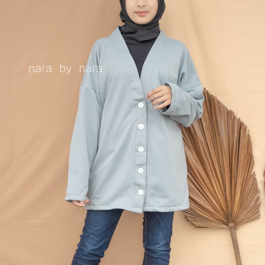 Nara Grosir - Vania Button Cardy | Sweater Cardy Wanita