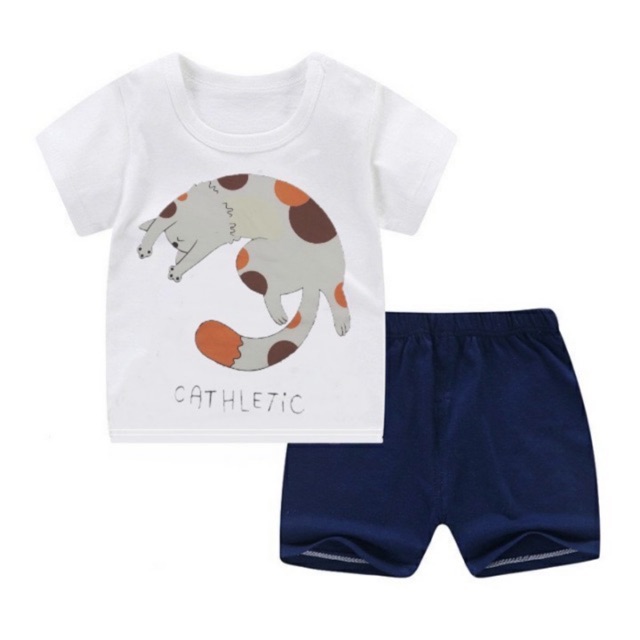 SETELAN ANAK CATHLETIC BAHAN KATUN HALUS TERBARU UNISEX