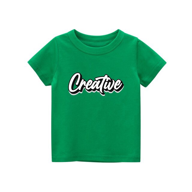 Kaos anak Creative kaos untuk anak umur 1-8 tahun