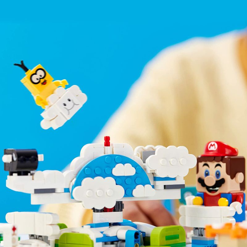 LEGO 71389 Super Mario Lakitu Sky World Expansion Set BuildingKit