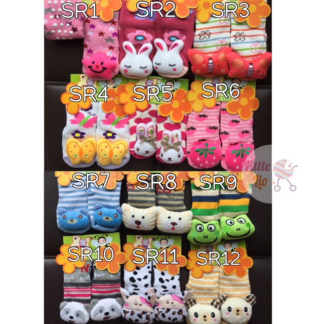 SALE Rattle Socks / kaos kaki boneka rattle bayi