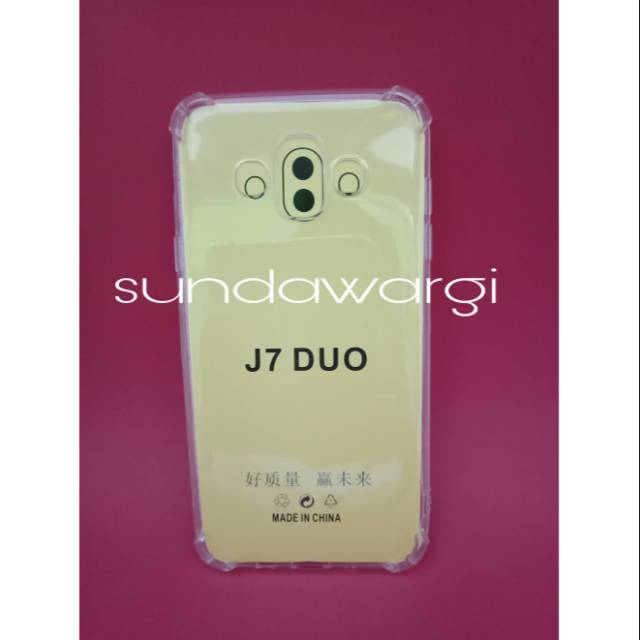 EKSKLUSIF CASE ANTI CRACK SAMSUNG J7 DUO /CASE SILIKON SAMSUNG J7DUO