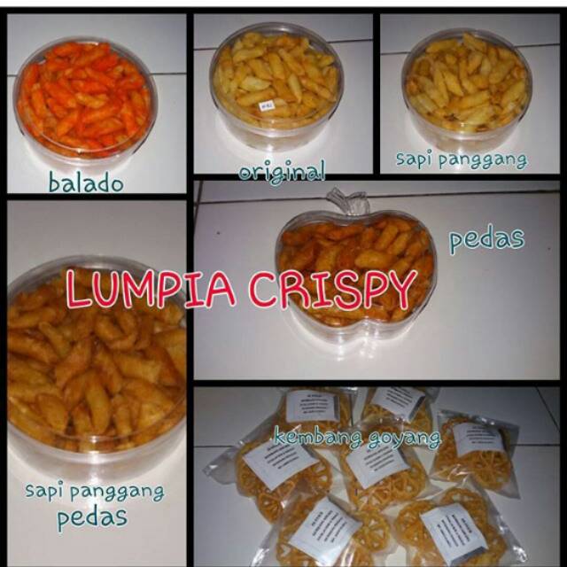 Lumpia crispy / kulpi ( kulit lumpia) toples 250 gram