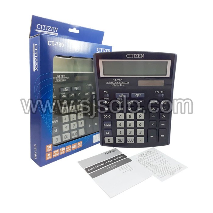 

Calculator Kalkulator CITIZEN SDC-780 Dekstop Calculator Original