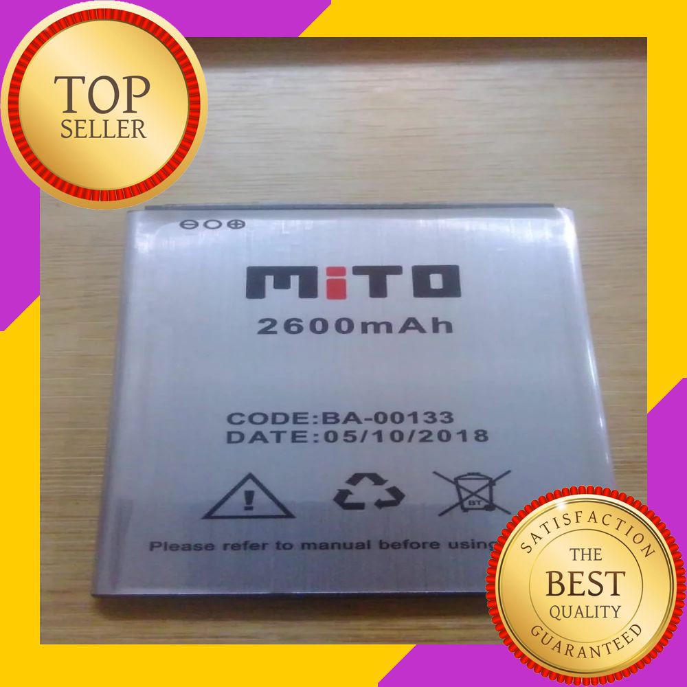 Baterai Mito A19 Sprint 4G Ram 2gb model BA-00133 2600Mah Original OEM