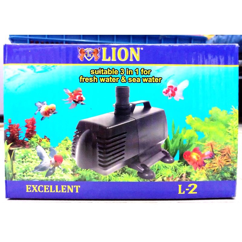 PROMO MURAH POMPA KOLAM HIDROPONIK LION L2