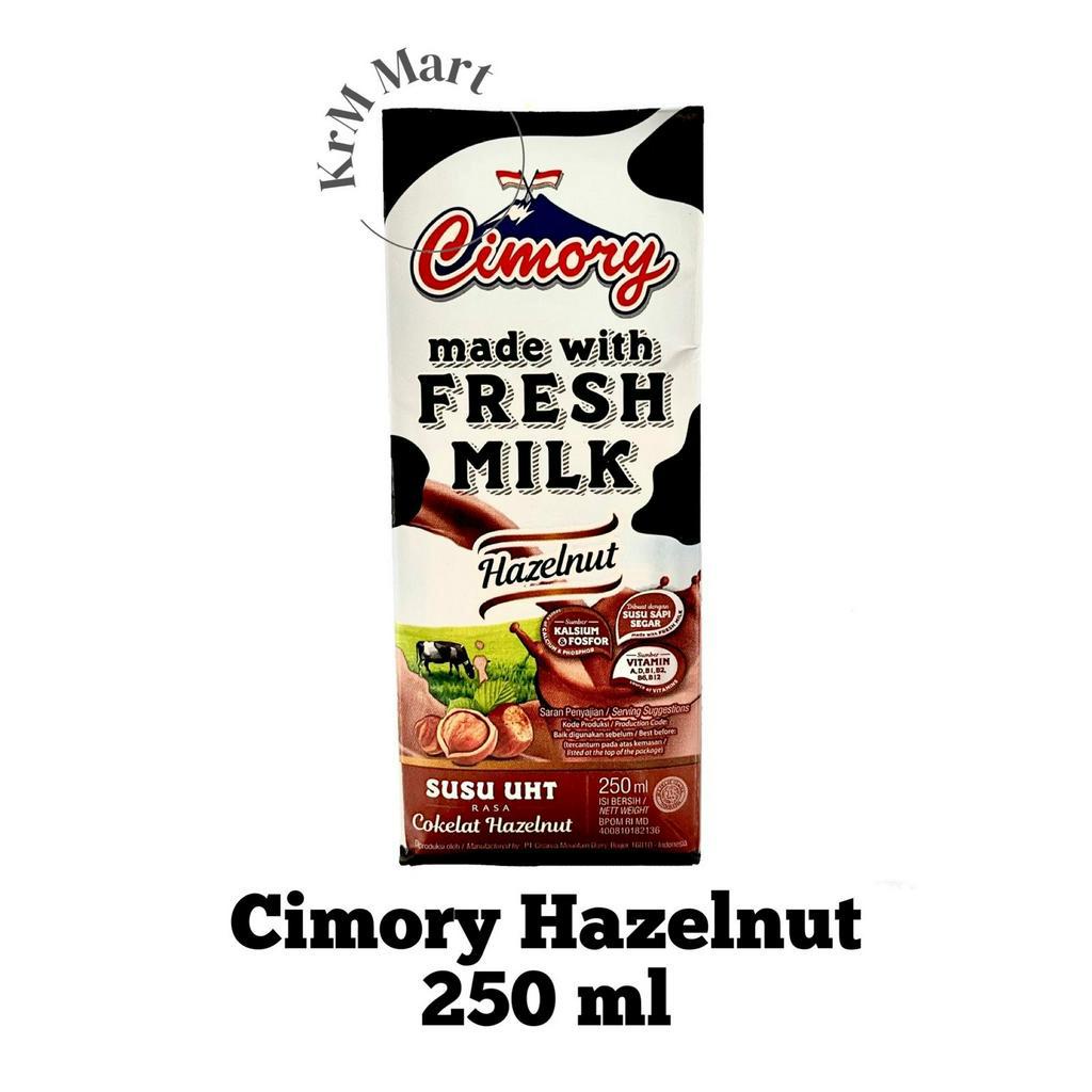 

Cimory Susu UHT Hazelnut 250 ml cokelat coklat 250ml fresh milk cimori