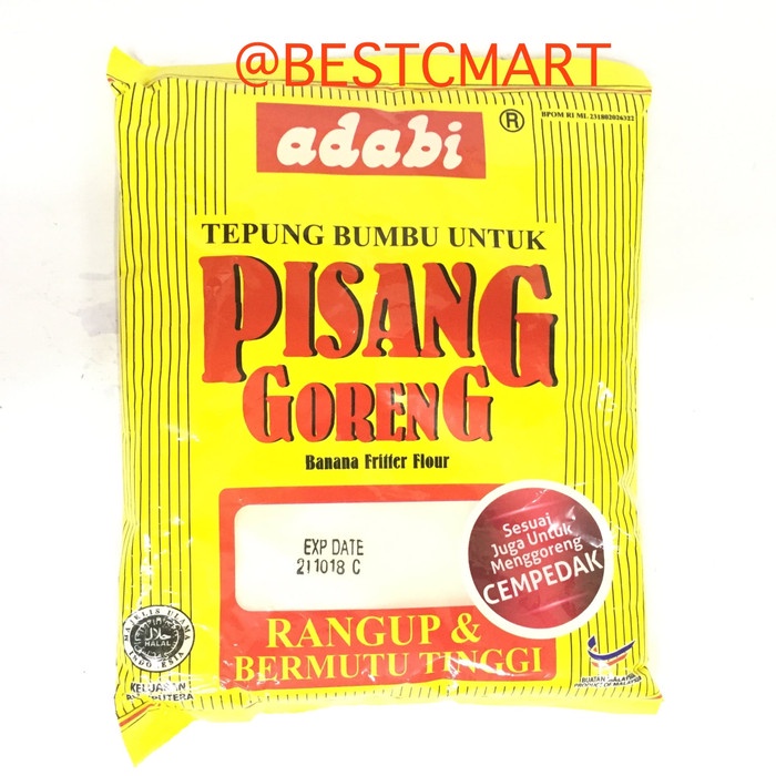 

cs01477 Adabi Tepung Pisang Goreng 250 Gr Da01D100