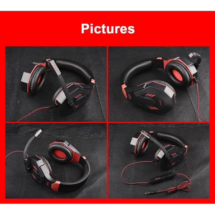 Headset Gaming OVLENG P7 3.5mm Wired Stereo Headphone - OVL-OV-P7