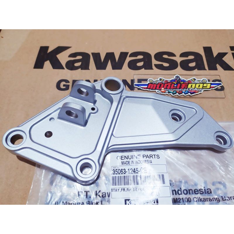 STAY STEP DEPAN NINJA R DAN SS KANAN ORIGINAL KAWASAKI STEP DEPAN NINJA R