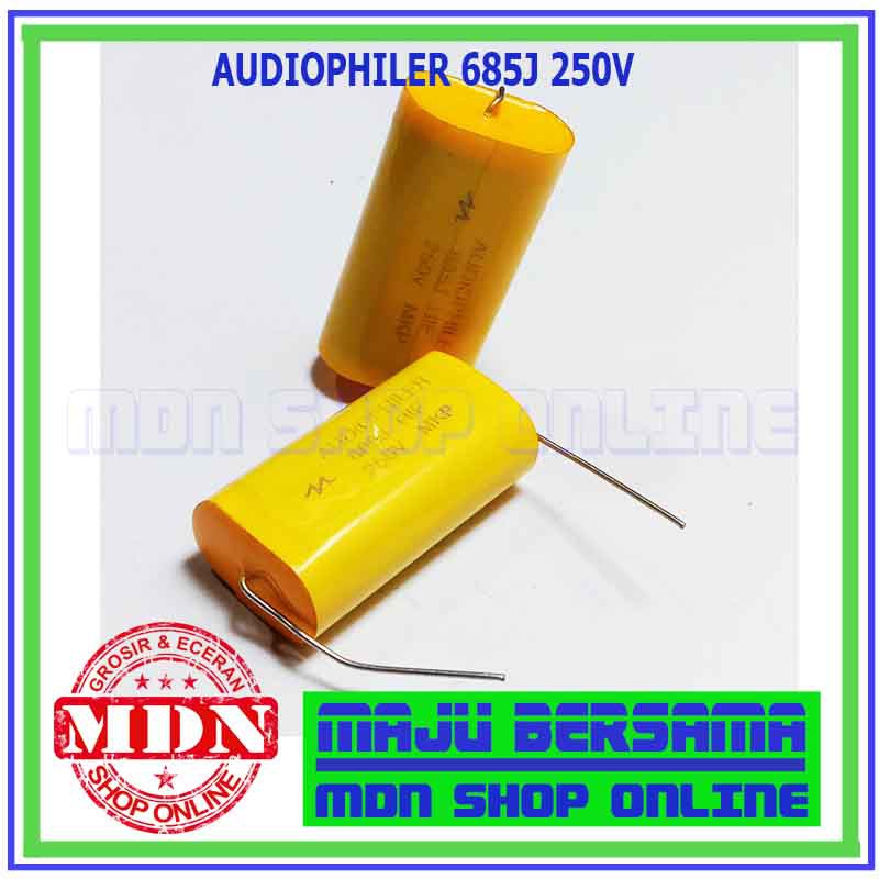Audiophiler 685 - Kapasitor 6.8 Uf 350v - Kapasitor Tweeter