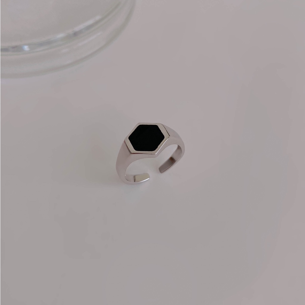 Cincin Bentuk Geometri Bahan Alloy Hias Berlian Imitasizircon Untuk Wanita
