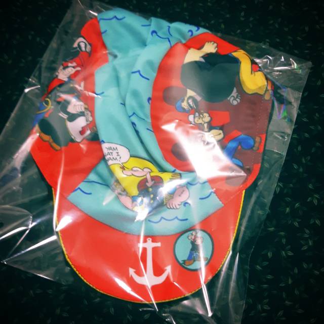 Cycling caps topi sepeda popeye