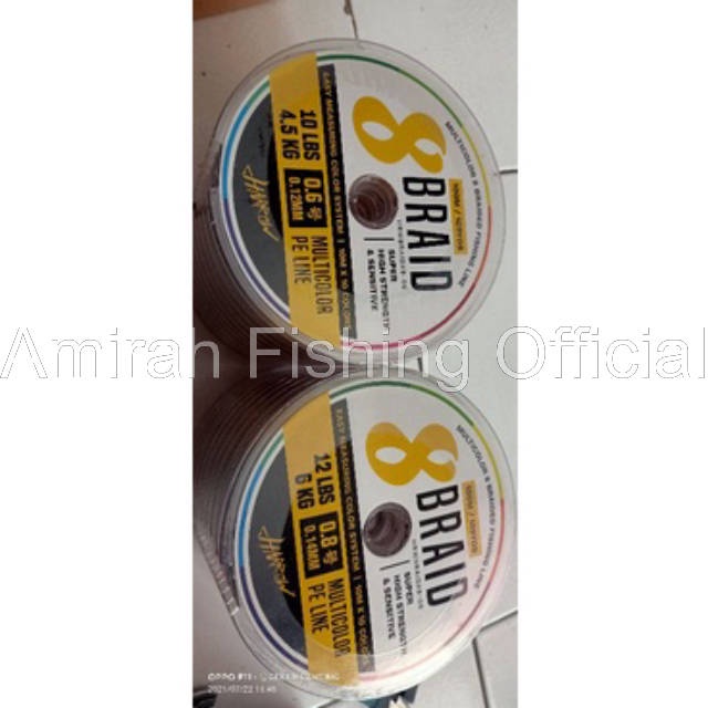 PE HARROW X8 SIZE 0.6 & 0.8 MULTICOLOUR