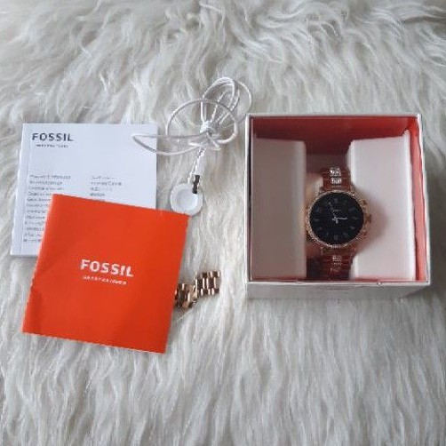 FOSSIL SMARTWATCH GEN 4 ROSEGOLD BLINK SECOND ORIGINAL/ JAM TANGAN FOSSIL PRELOVED