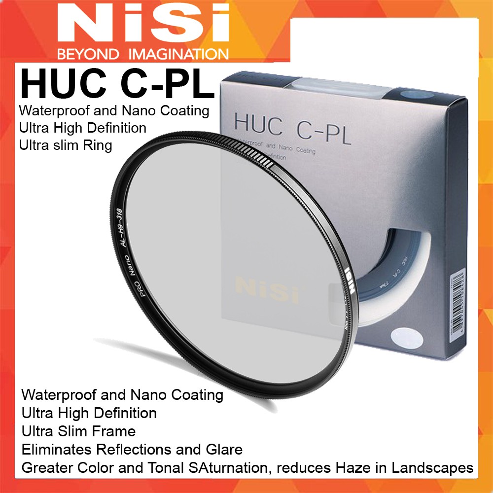 NISI PRO NANO HUC CPL Filter 49mm / Filter NISI HUC CPL 49mm