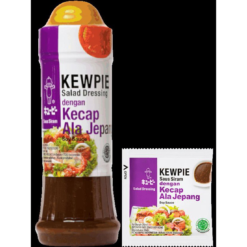 Kewpie Salad Dressing Soy Sauce 200 ml | Saus Salad Kecap Ala Jepang | Japan Soy Sause